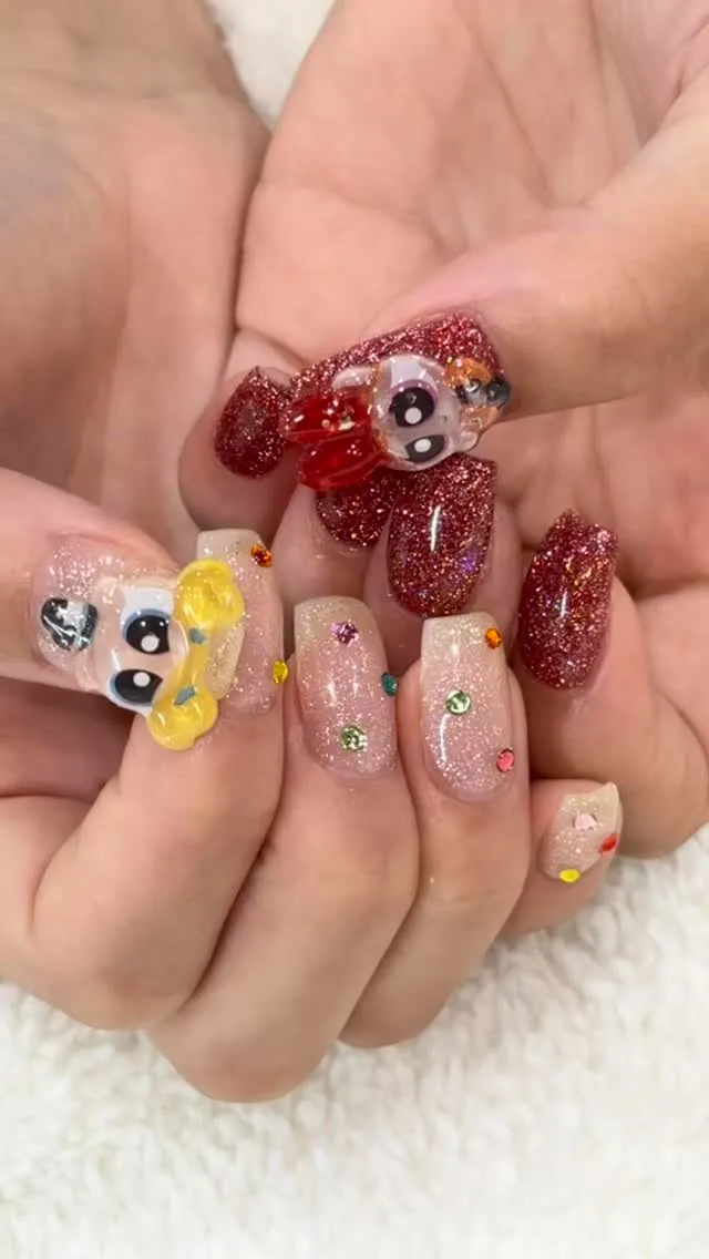 BONBON DROP nail🩷🩷
